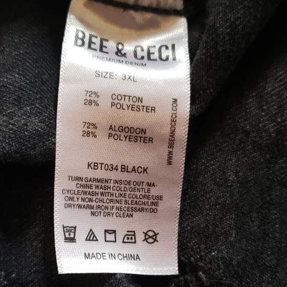 Bee & Cece Distressed Denim Jacket - Picture 8 of 8